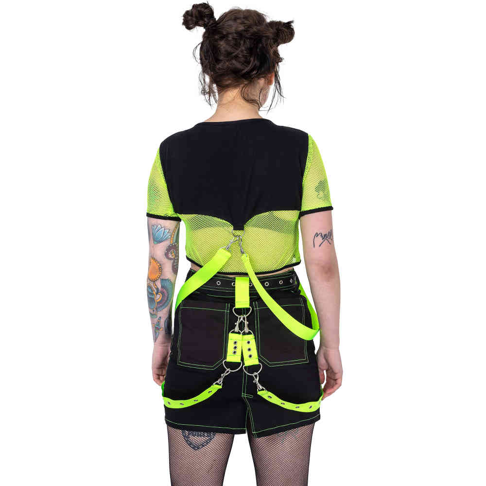 Poizen Industries - Prevail Crop top - Vert